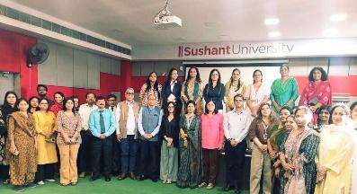 Advancing Academic Inquiry: Research Development Session at Sushant University