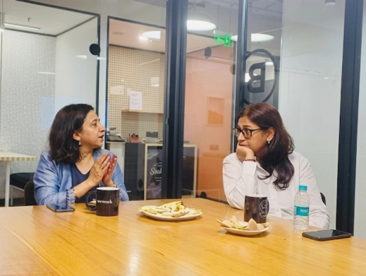Inspiring Conversations: A Special Visit by Ms. Mamta Saikia