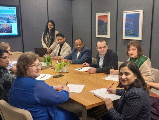 Footprints in Russia: Taking Academic Research to Russian High Schools